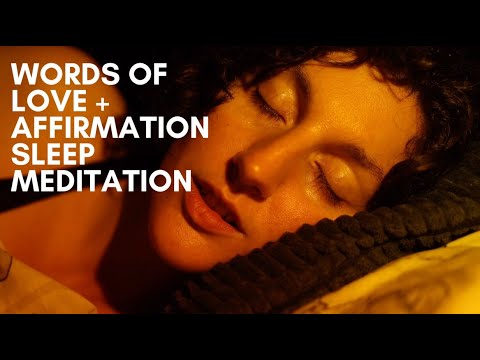 Guided Meditation ASMR Sleep - Words Of Love + Affirmation