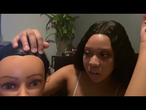 ASMR | Ratchet Hairstylist |Cosmetology Class| gum chewing