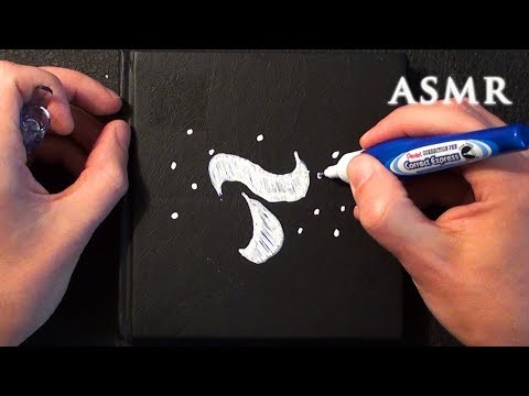 ASMRctica ASMR Now on the Tingles App | Drawing on Notebook Cover