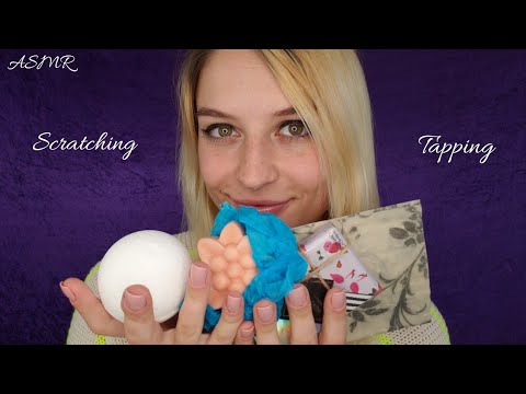 ASMR Tapping And Scratching Bath and Beauty Tingles