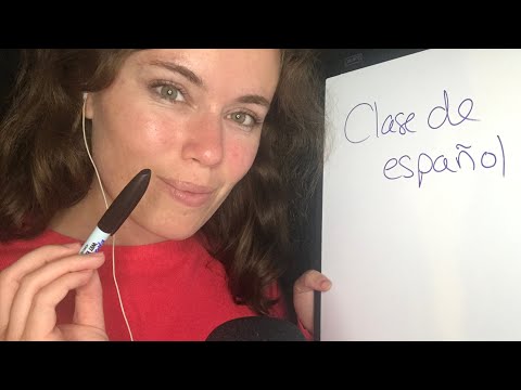 ASMR Spanish Class/Clase de Español