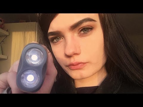 ASMR CRANIAL NERVE EXAM DOCTOR ROLEPLAY! Soft Spoken, tapping, writing, hand sounds and more!