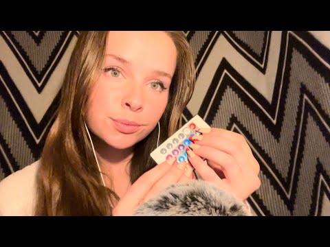 ASMR ✨🌙😴trigger assortment for sleep (tapping, brushing, liquid sounds)