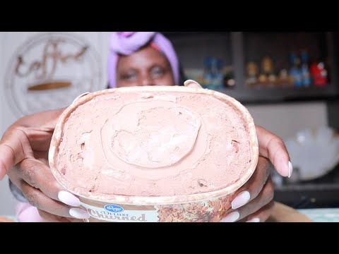 Sweet Cold Treat ASMR Eating Sounds