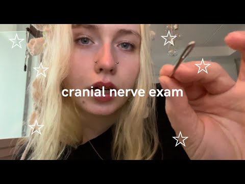 lofi asmr! [subtitled] cranial nerve exam!