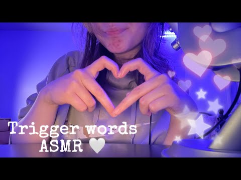 ASMR - Trigger Words + Mouth Sounds