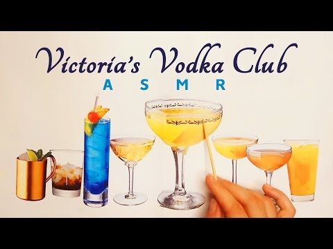 Exploring the Intoxicating Options at the Vodka Club ASMR Role Play (Cocktails)
