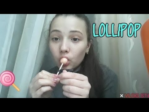 ASMR|liking lollipop|💋mouth sounds|💋🍭