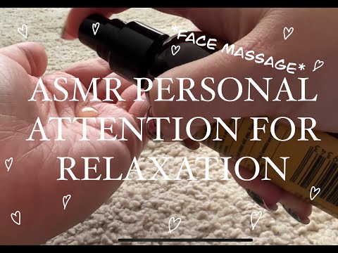 ASMR For Sleep And Relaxation Personal Attention / Fluffy Carpet, Massage, Skin Sounds (no talking)