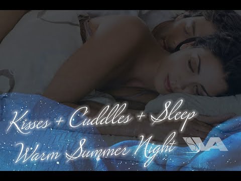 ASMR Kisses & Cuddles ~ Falling Asleep On Top Of You Sweet Dreams Summer Night Girlfriend Roleplay