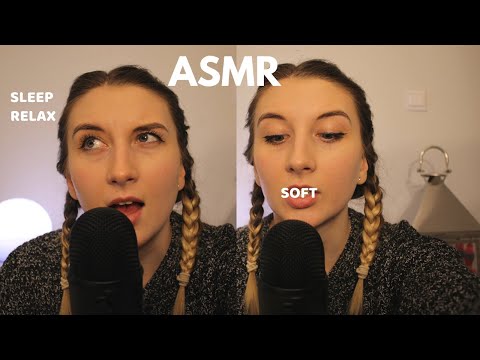 ASMR| TRACING AND REPEATING TINGLY WORDS ~ CUPPED WHISPERING