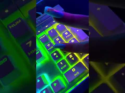 Asmr - clicky keyboard sounds w/ long nails 💅🏼