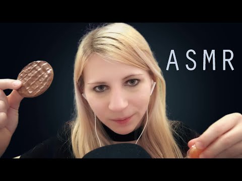 ASMR Whisper | Candy Eating with Wet Mouth Sounds