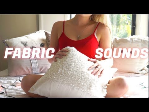 ASMR Fabric Sounds | Pillow Scratching ✨