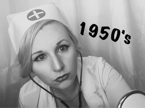 ASMR 1950's Nurse Check Roleplay | Medical Exam with Gloves