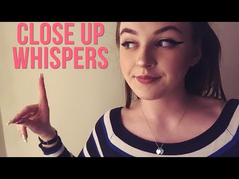 Pure up close whispers with repeated words - ASMR