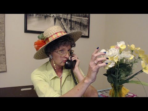 ASMR Roleplay ~ 1940s Gossipy Woman On Telephone