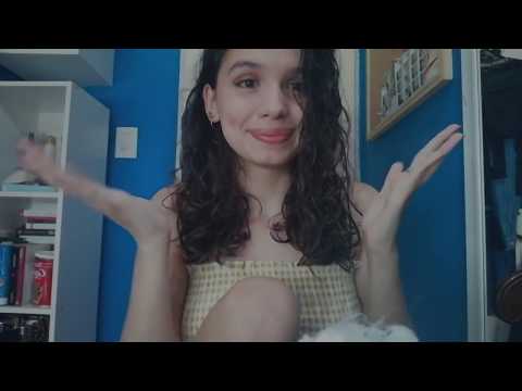 ASMR Whisper Ramble and Hand Movements (first video showing you my face)