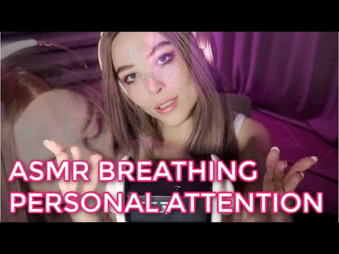 |ASMR| LAYERED BREATHING, PERSONAL ATTENTION, EAR LICKING