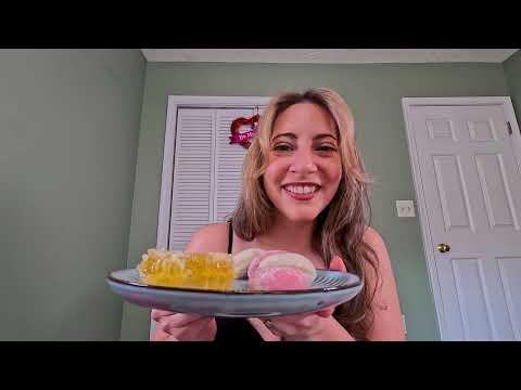 ASMR Roleplay: Unexpected Connections - Valentine's Day Dinner Mukbang