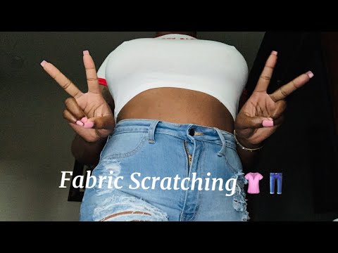 ASMR | JEANS Scratching/Shirt Scratching (Fabric Sounds)