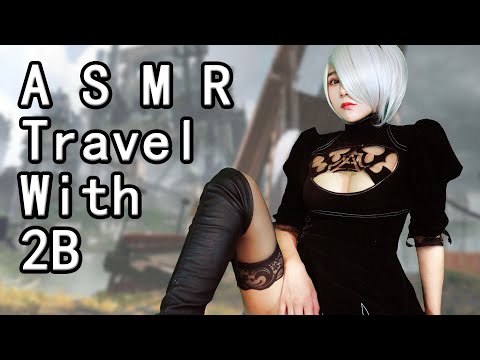 ASMR Nier Automata Role Play Travel With 2B Heal You Take Care of You