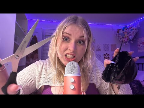ASMR Mother Maddie Does a Fast and Aggressive Haircut on You Role Play ✨✂️ Personal Attention 🩷