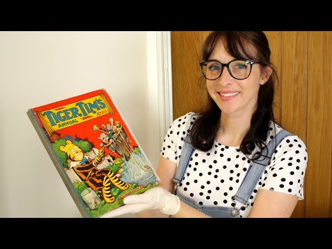 ASMR at the Preservation Museum 📚 Conservation of a 1950's Book