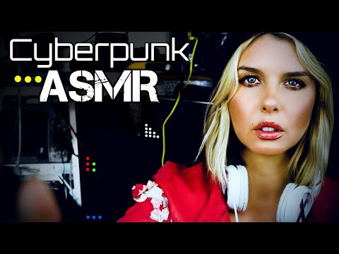 Cyberpunk ASMR/Mechanic Fixes Your Brain/Sci-Fi Roleplay/Typing, Metal Sounds, Slime, Russian Accent