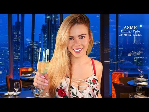 ASMR Dinner Date at the Shard in London 💙