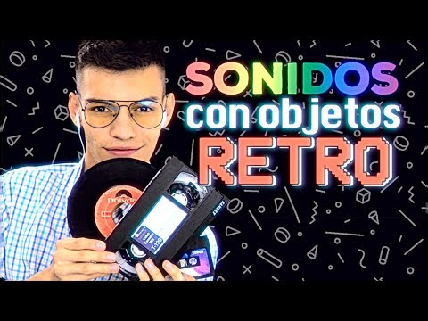 SONIDOS con OBJETOS RETRO - ASMR español (Mol) Sonidos en 3D