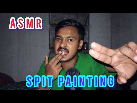 ASMR| Spit Painting On Your Face 💦 (Personal Attention) [SUB]