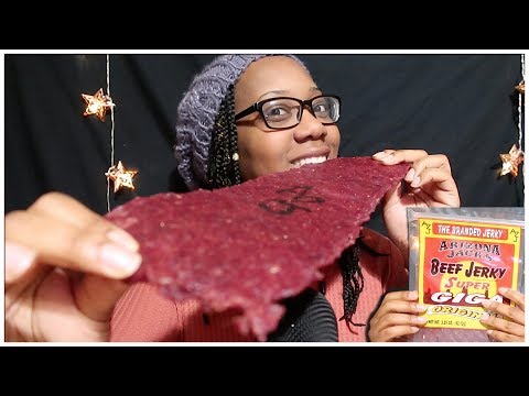 ASMR | Eating a BIG BEEF JERKY | Intense Chewing Sounds