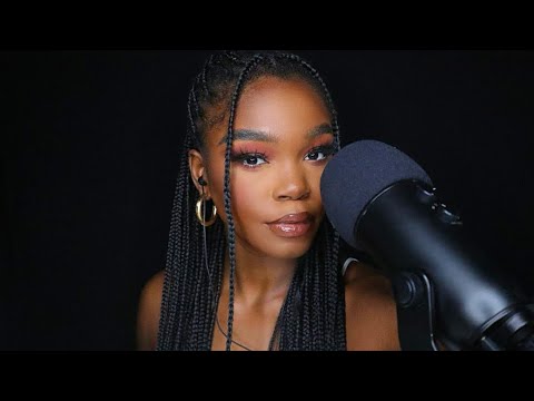 ASMR | INAUDIBLE WHISPERING🤫, FACE TOUCHING AND MOUTH SOUNDS👄 | Nomie Loves ASMR