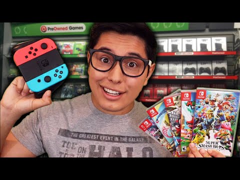 ASMR | Game Store Role Play! (Nintendo Switch & Games!)
