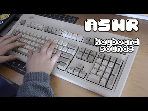 ASMR│Keyboard and Typing Sounds ♡