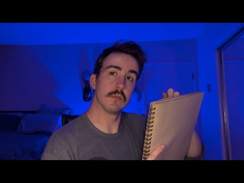 Asking you random questions 🕵🏻‍♂️ - ASMR Personal Questions - writing noises