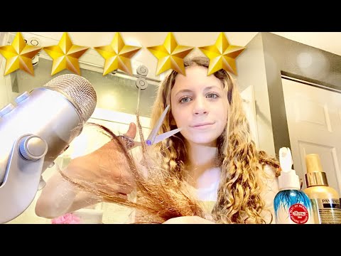 ASMR best reviewed Hairstylist in USA| personal attention