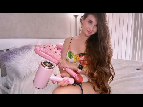 Transform Your Hair: Long to Wavy with Temu | ASMR Vlog