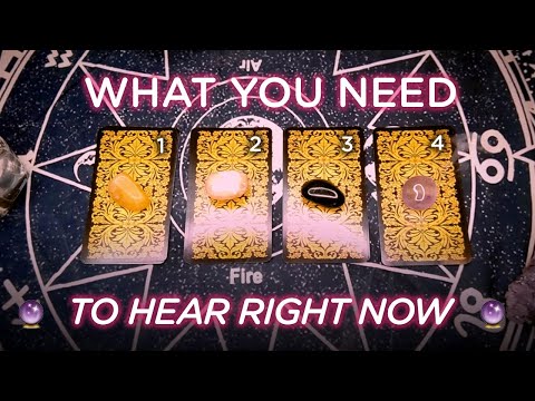 WHAT YOU NEED TO HEAR RIGHT NOW🔮Tarot Card Reading🔮