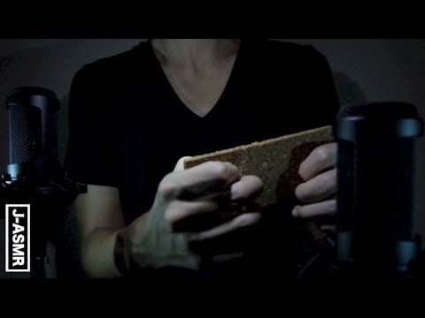 [音フェチ]コルクボード/Touching cork board Sounds[ASMR]