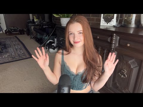 ASMR Hand Sounds & Skin Rubbing Part 2 | No Talking (After Intro) | Blue-Yeti