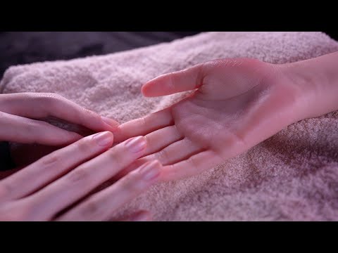[ASMR]脳東区にオープンしたハンドマッサージサロン手も眠 - Relaxing Hand Massage Salon in Nou Tou-Ku(No talking)