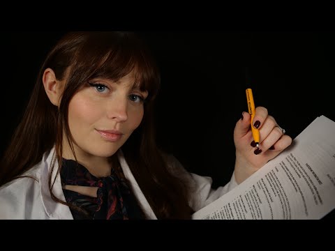 ASMR Clinical Trials ~ Medical Testing on You