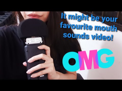 ASMR inaudible whispered and mouth sounds 👄👅| Your next favourite video 😏
