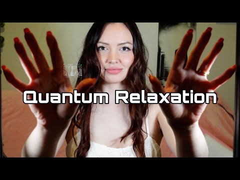 ASMR Quantum Relaxation *tapping and writing on camera lens* (whisper) Quantum Numbers