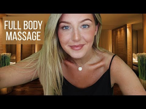 ASMR Massage Full Body Binaural Whispered Roleplay