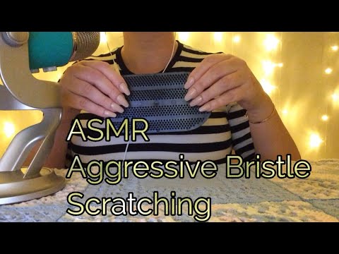 ASMR Aggressive Bristle Scratching
