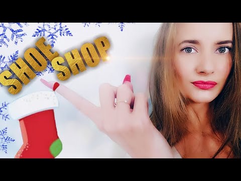 ASMR SHOES ROLEPLAY - VERY GENTLE TAPPING/SCRATCHING - WHISPER FOR SLEEP