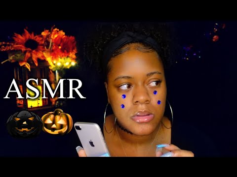 ASMR - 🎃 READING YOU CREEPY/SCARY STORIES ON HALLOWEEN NIGHT (+Triggers🦇)✨